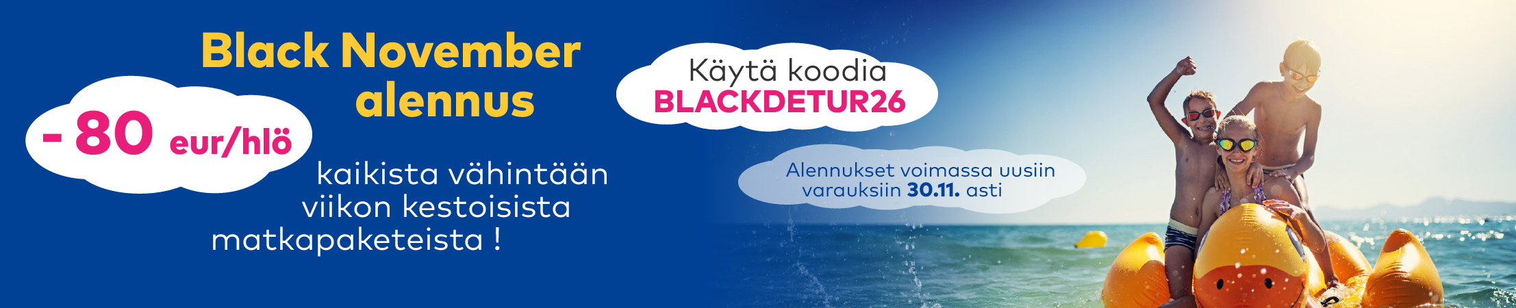 Black November alennus